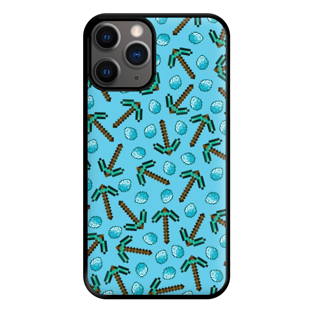 Diamond Axe Pattern Phone Case for iPhone 12 Pro Max