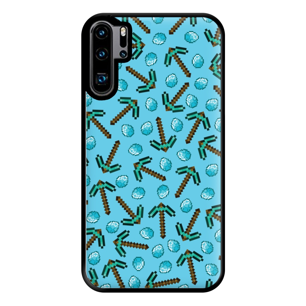 Diamond Axe Pattern Phone Case for Huawei P30 Pro