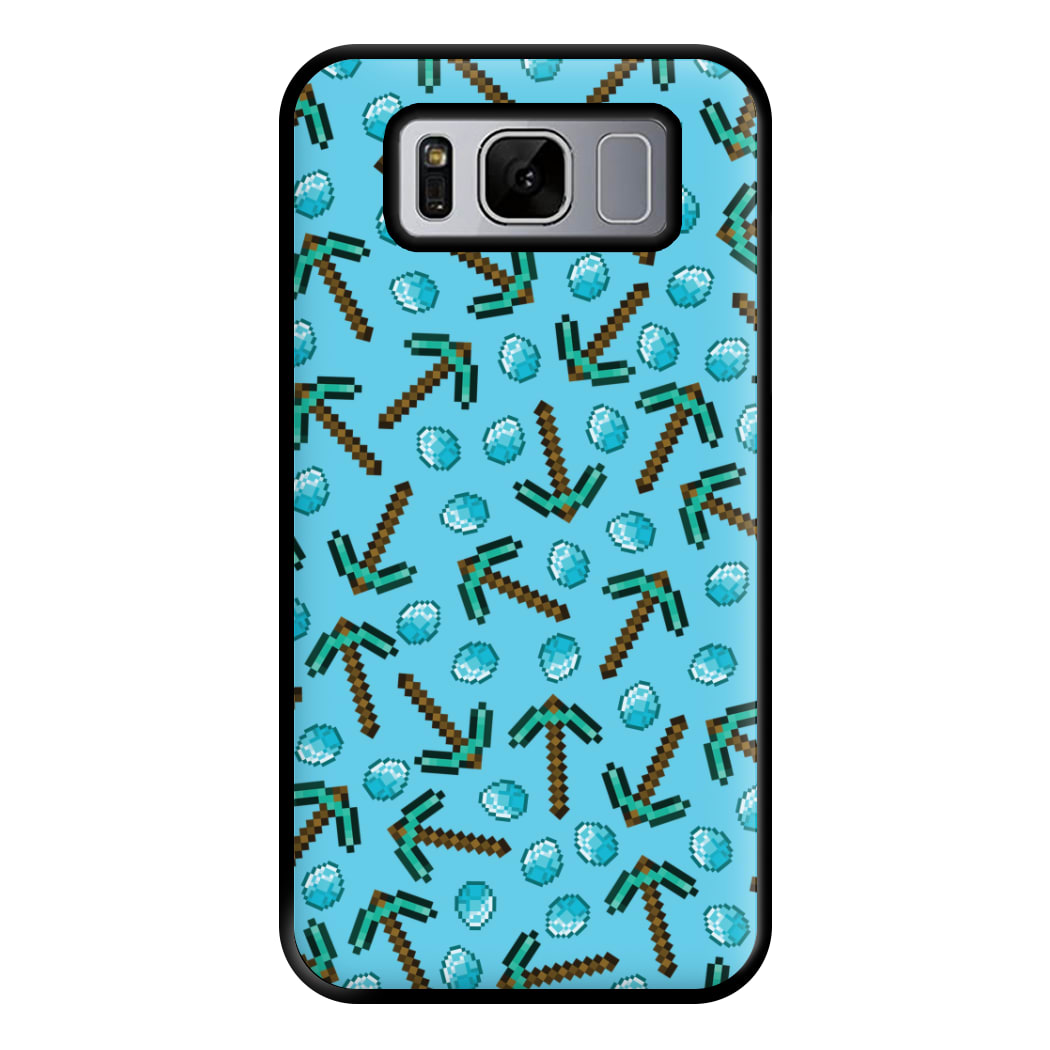 Diamond Axe Pattern Phone Case for Galaxy S8 Plus