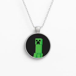 Creeper Standing Circle Necklace