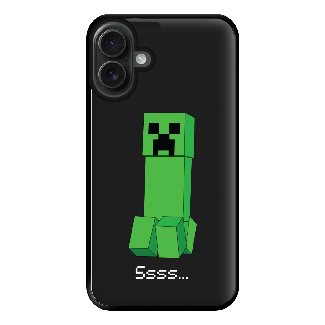 Creeper Standing Phone Case for iPhone 16 Plus