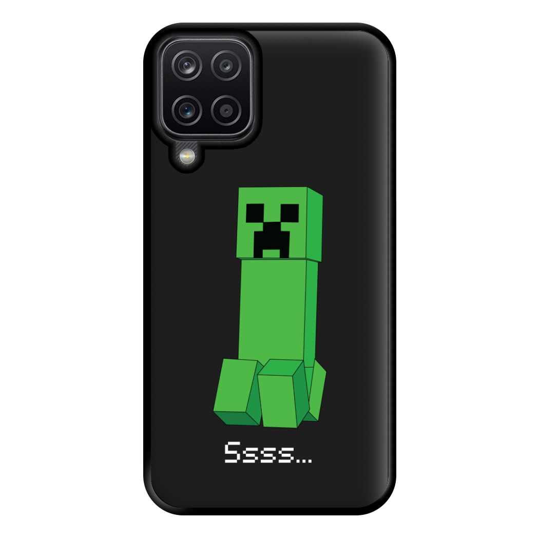 Creeper Standing Phone Case for Galaxy A12