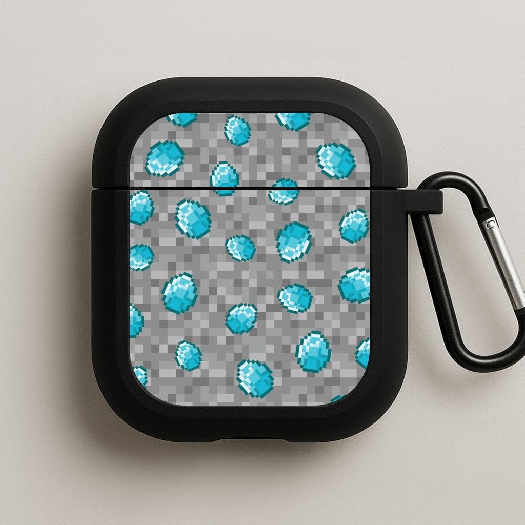 Diamond Pattern AirPods Case