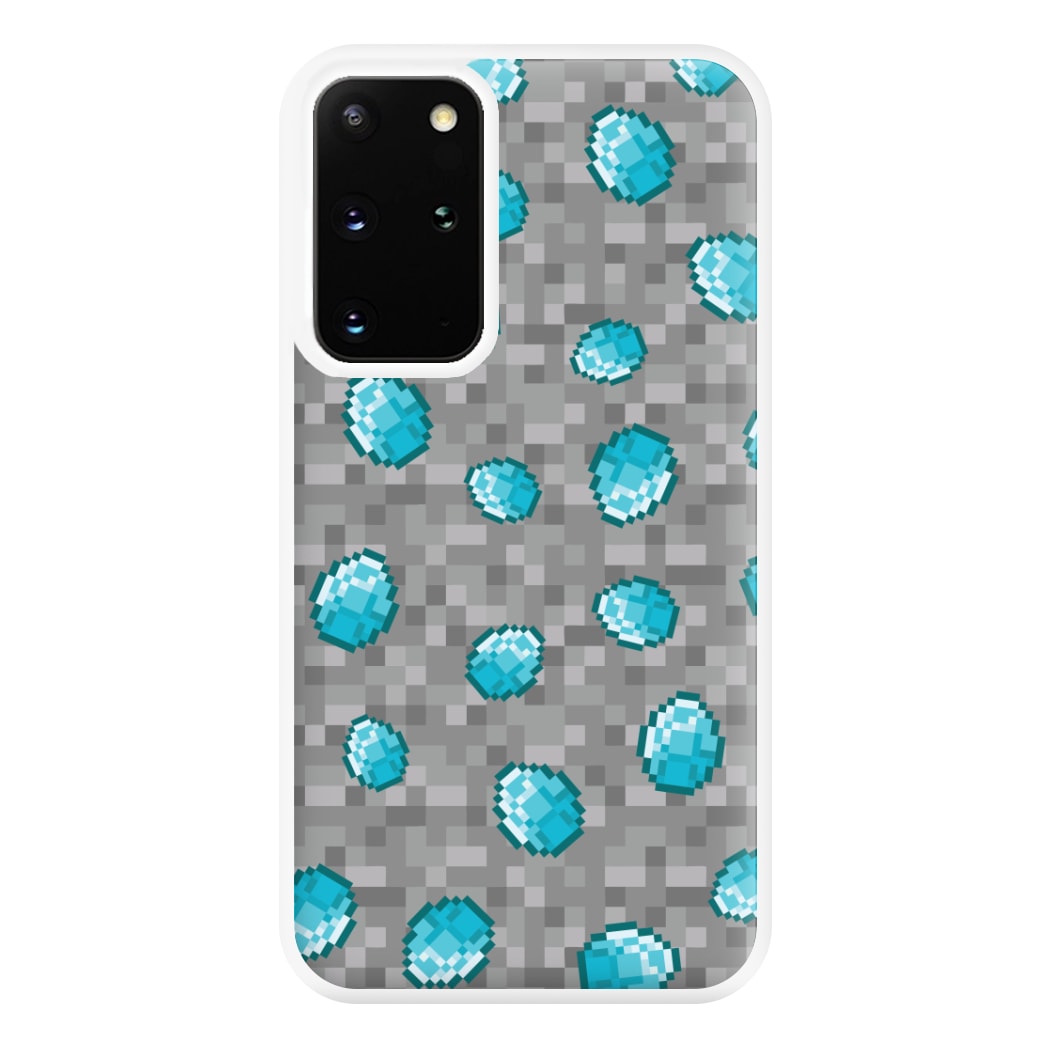 Diamond Pattern Phone Case for Galaxy S20 Plus