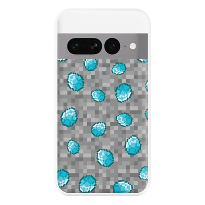 Diamond Pattern Phone Case for Google Pixel 7 Pro