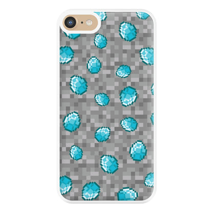 Diamond Pattern Phone Case for iPhone 6 / 7 / 8 / SE