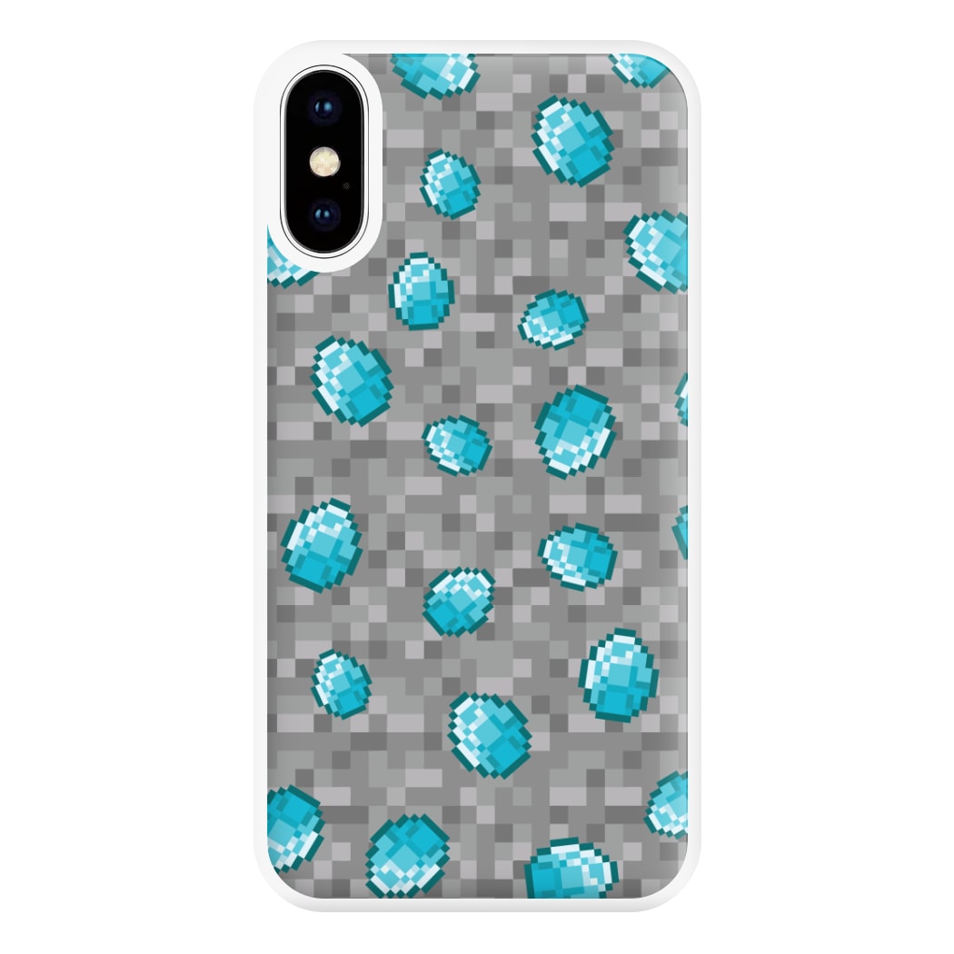 Diamond Pattern Phone Case for iPhone XS Max