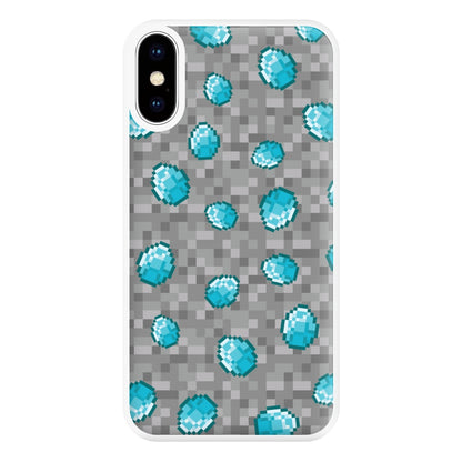 Diamond Pattern Phone Case for iPhone XS Max