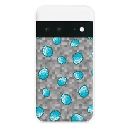 Diamond Pattern Phone Case for Google Pixel 6a