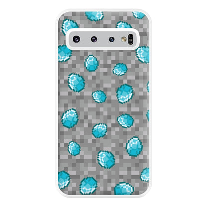 Diamond Pattern Phone Case for Galaxy S10 Plus