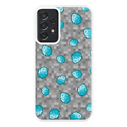 Diamond Pattern Phone Case for Galaxy A52 / A52s