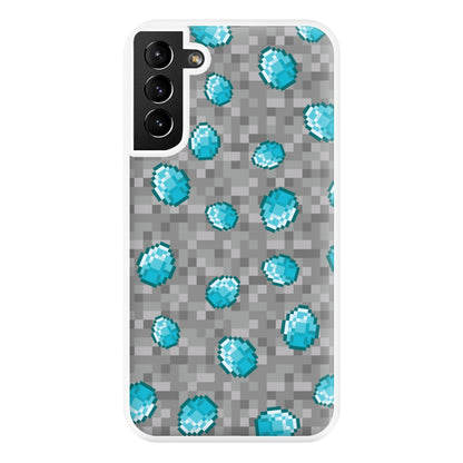 Diamond Pattern Phone Case for Galaxy S21 Plus