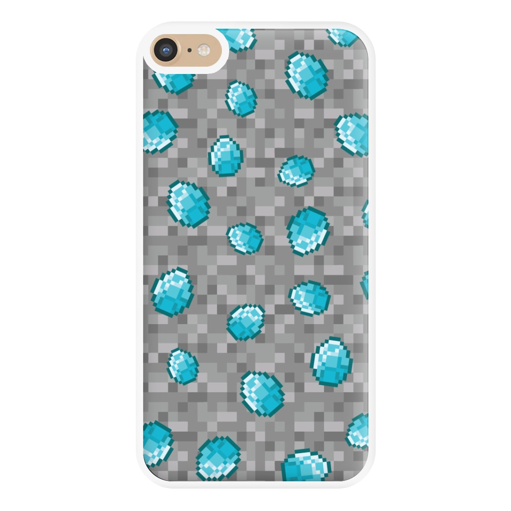 Diamond Pattern Phone Case for iPhone 6 Plus / 7 Plus / 8 Plus