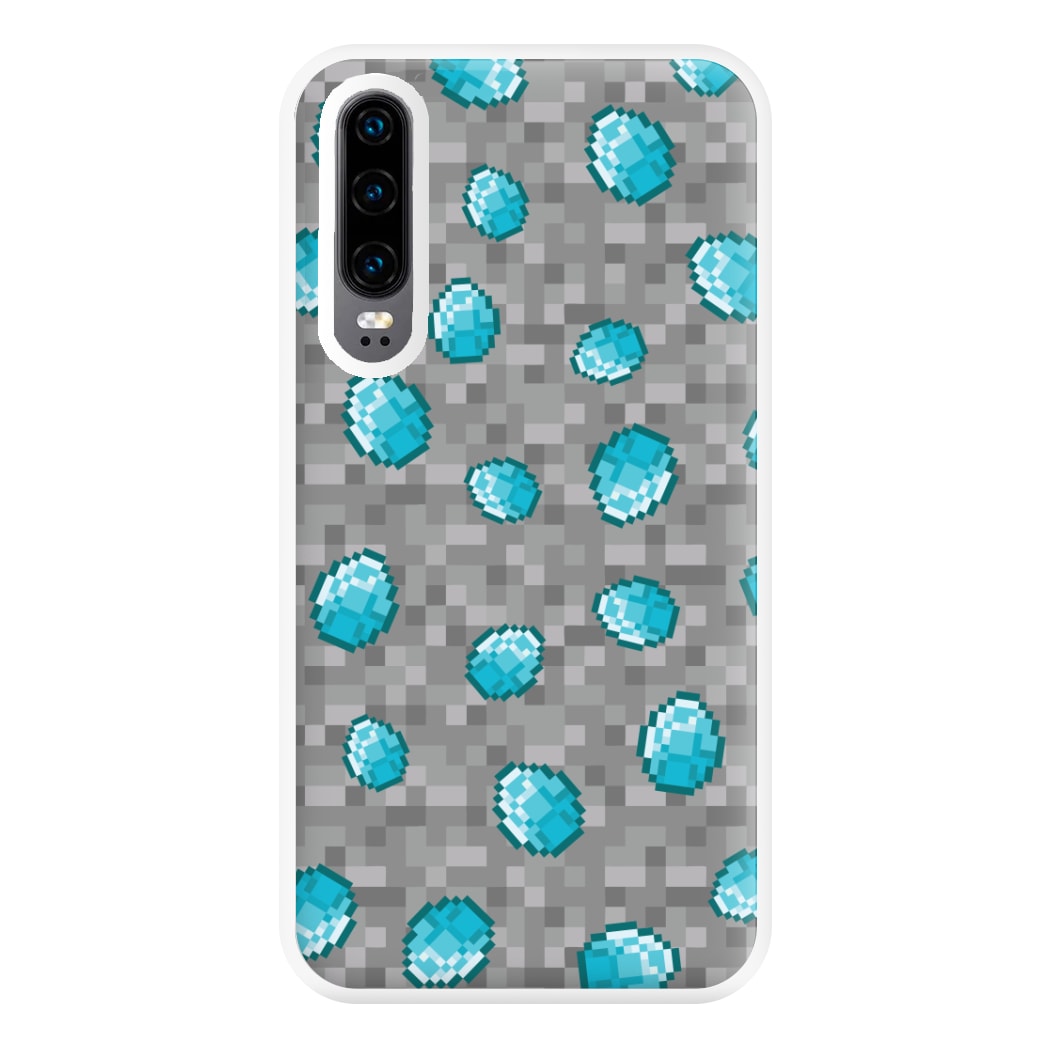 Diamond Pattern Phone Case for Huawei P30