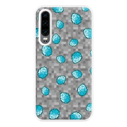 Diamond Pattern Phone Case for Huawei P30