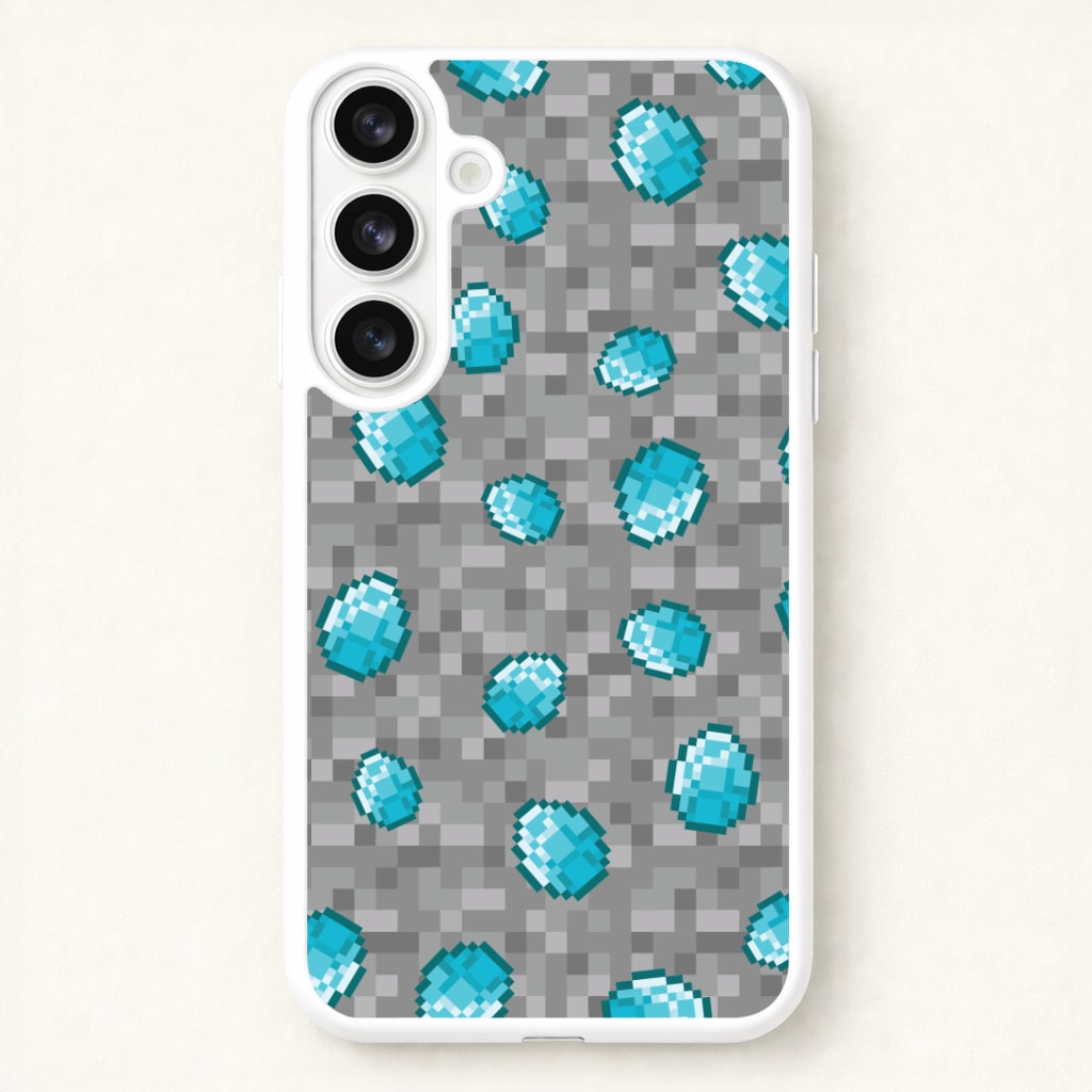 Diamond Pattern Phone Case for Galaxy S26 Plus