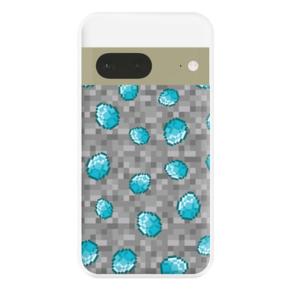 Diamond Pattern Phone Case for Google Pixel 7a