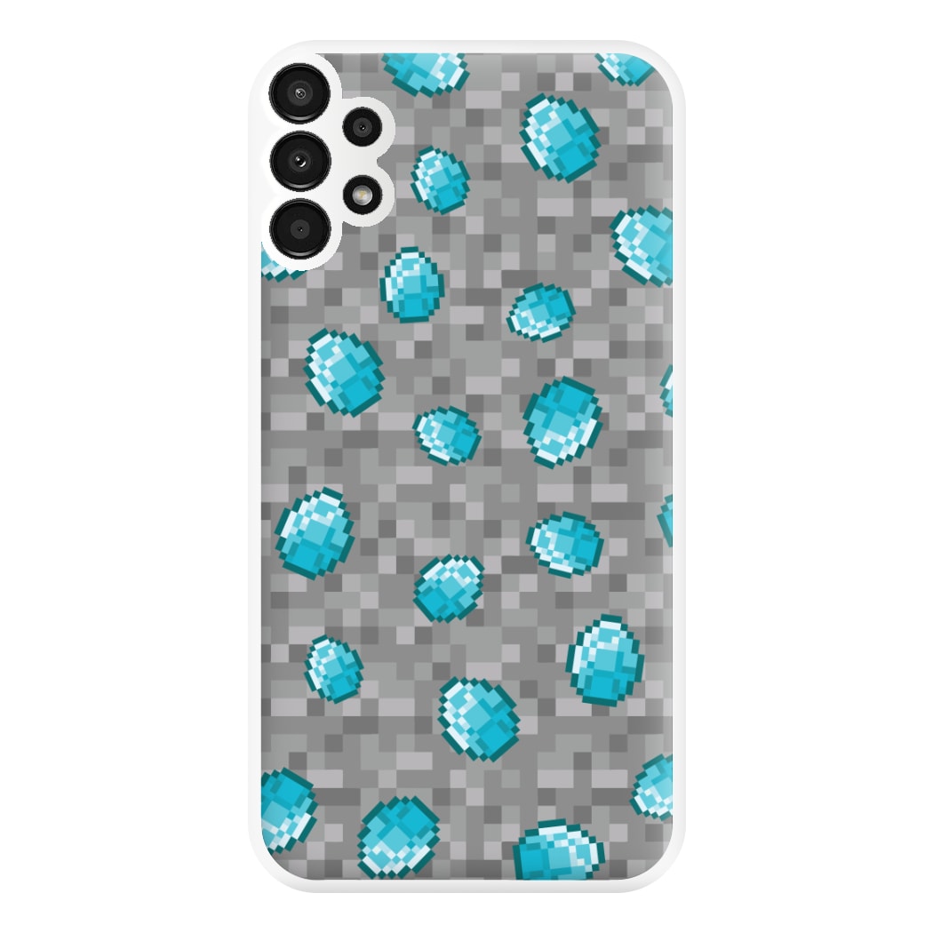 Diamond Pattern Phone Case for Galaxy A13