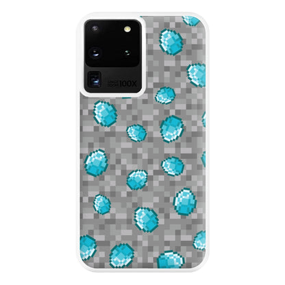 Diamond Pattern Phone Case for Galaxy S20 Ultra