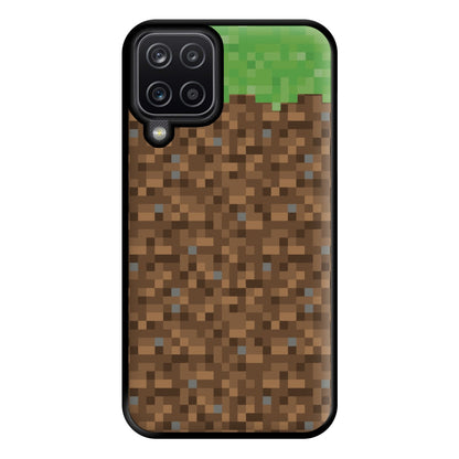 Dirt Block Phone Case for Galaxy A12