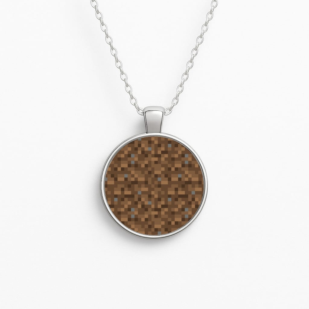 Dirt Block Necklace