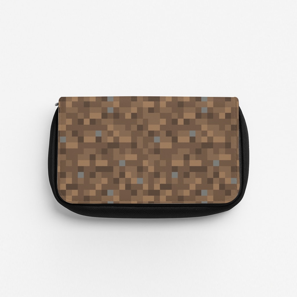 Dirt Block Pencil Case