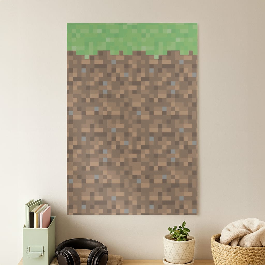 Dirt Block Poster