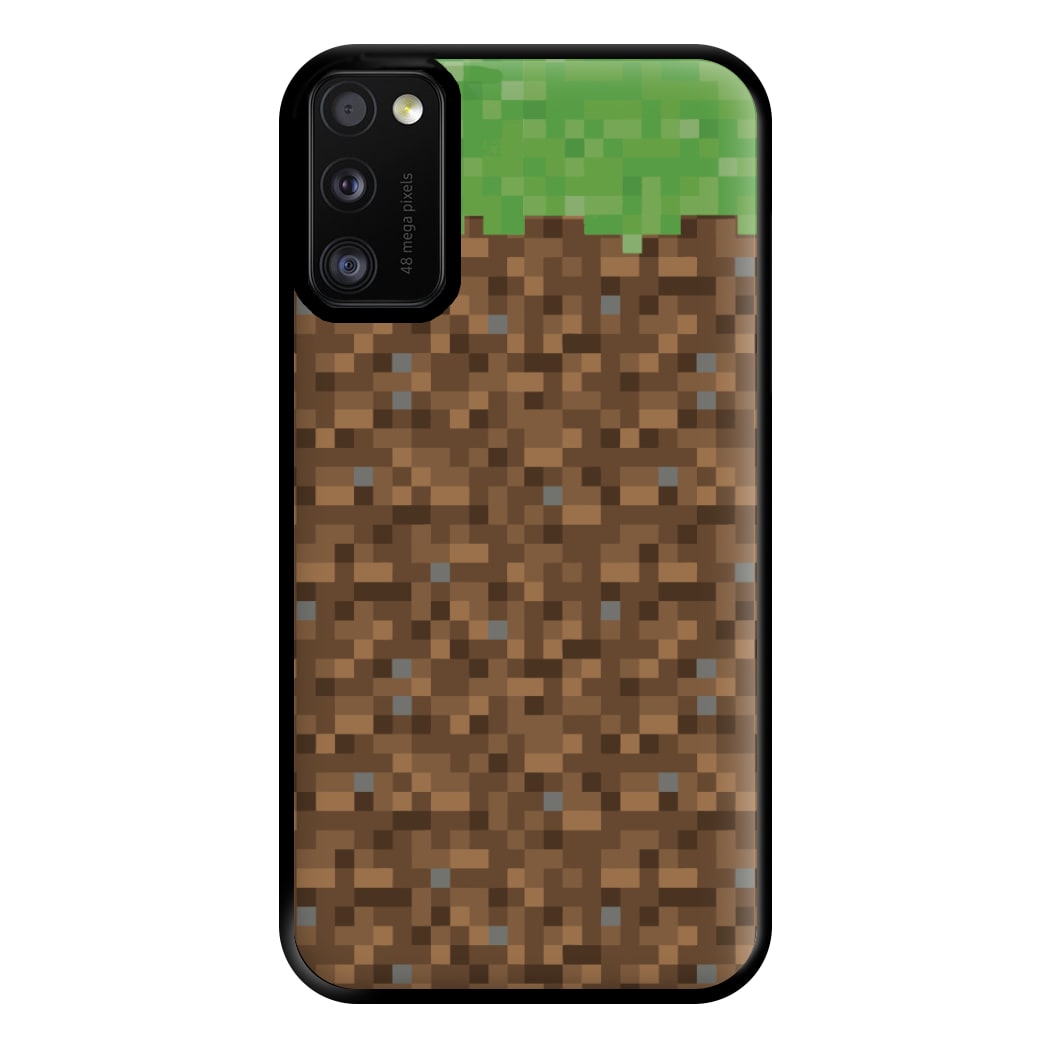 Dirt Block Phone Case for Galaxy A41