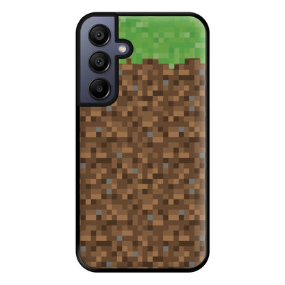 Dirt Block Phone Case for Galaxy A15