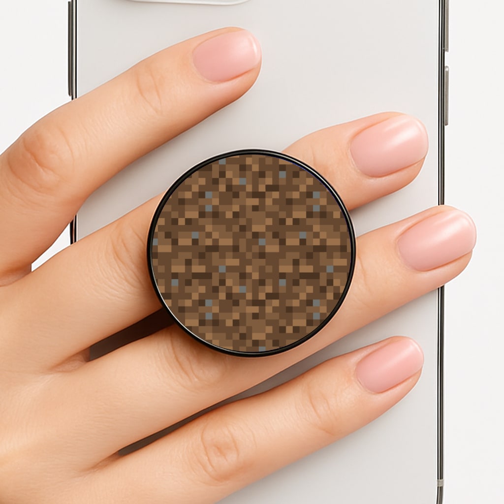 Dirt Block Phone Grip