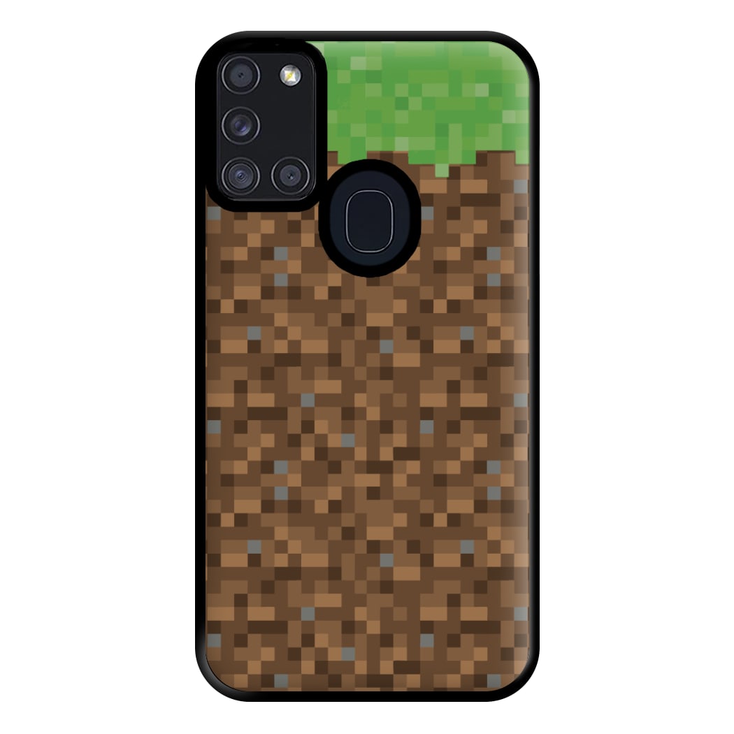 Dirt Block Phone Case for Galaxy A21s