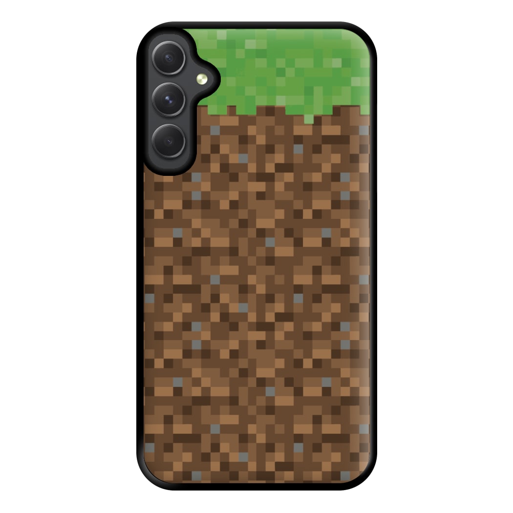 Dirt Block Phone Case for Galaxy A14