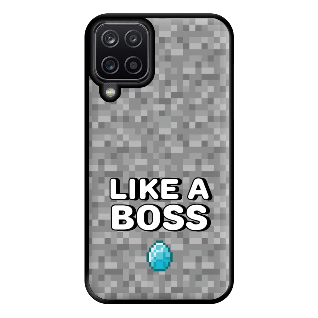 Like A Boss Phone Case for Galaxy A12