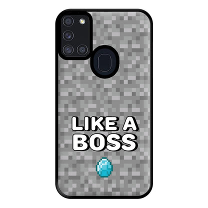 Like A Boss Phone Case for Galaxy A21s