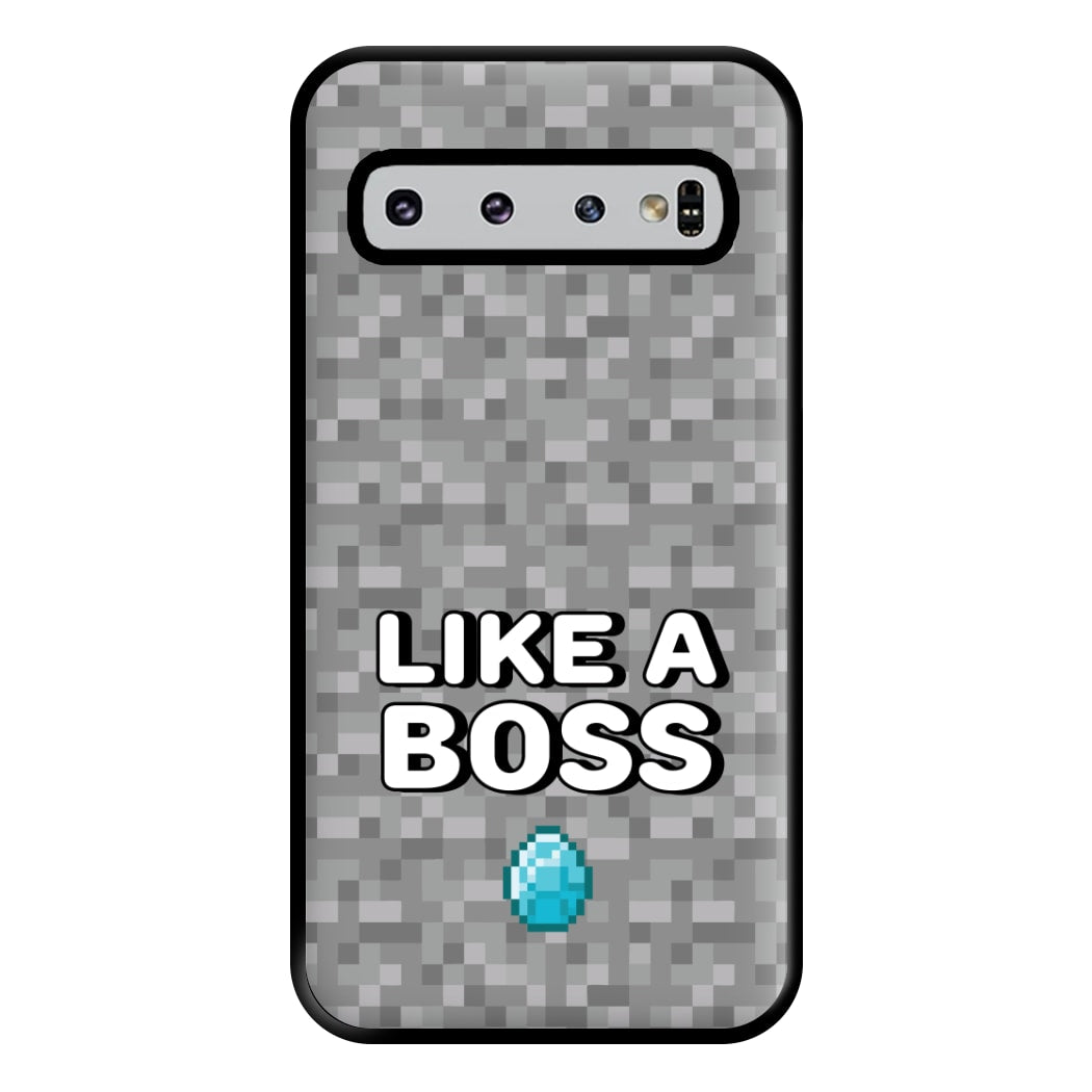 Like A Boss Phone Case for Galaxy S10 Plus