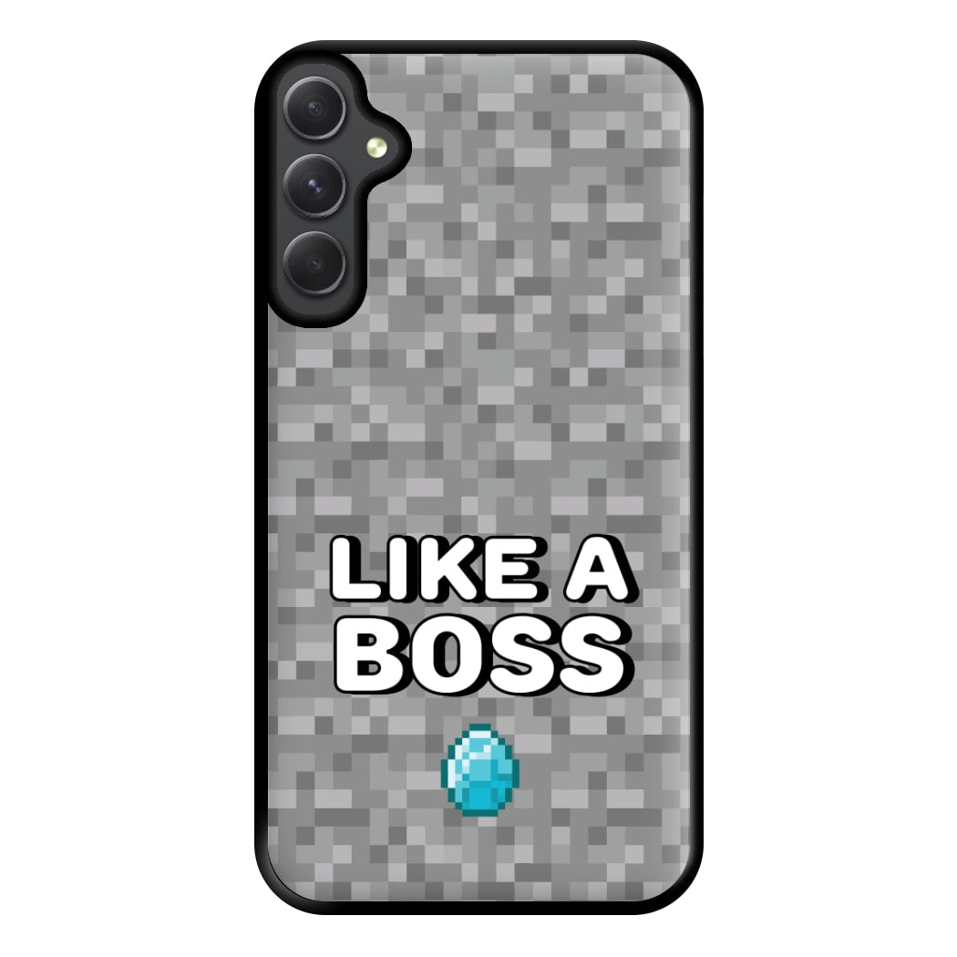 Like A Boss Phone Case for Galaxy A54