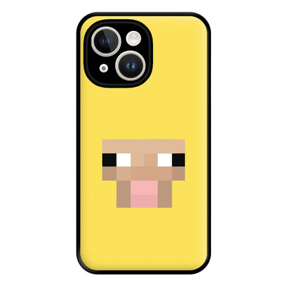 Yellow Sheep Phone Case for iPhone 14 Plus