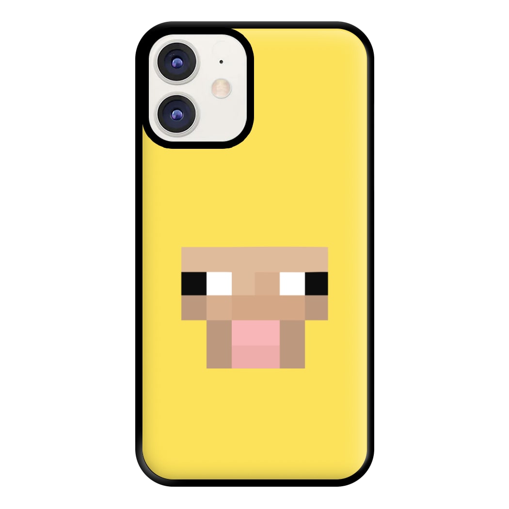 Yellow Sheep Phone Case for iPhone 12 / 12 Pro