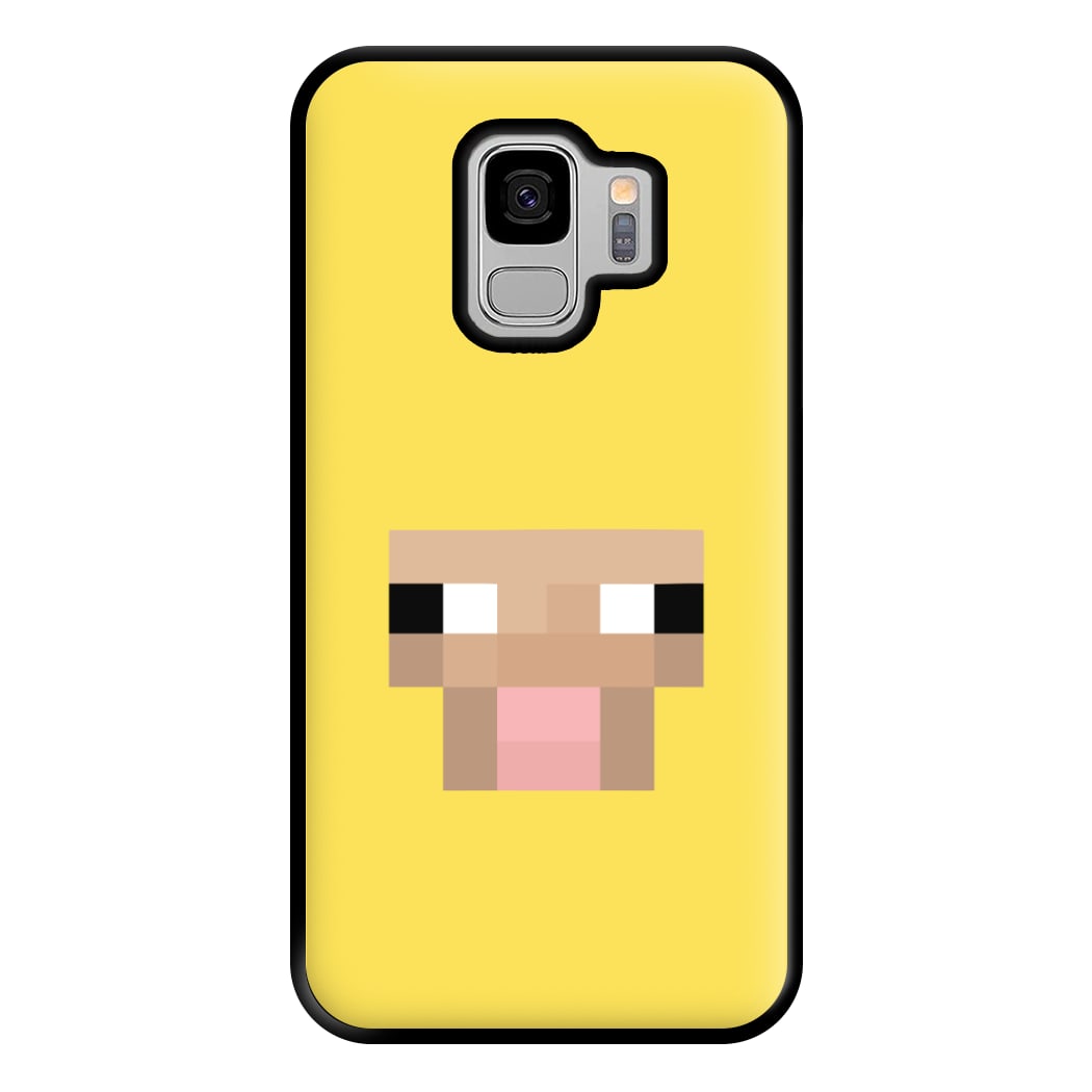 Yellow Sheep Phone Case for Galaxy S9 Plus