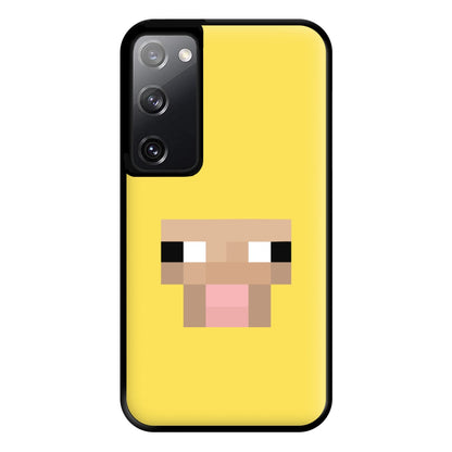 Yellow Sheep Phone Case for Galaxy S20