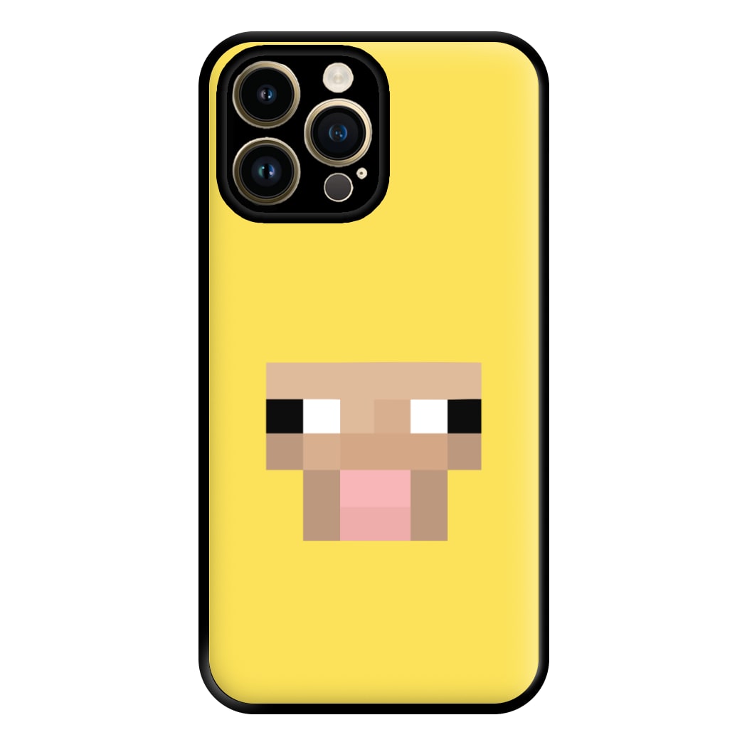 Yellow Sheep Phone Case for iPhone 14 Pro Max