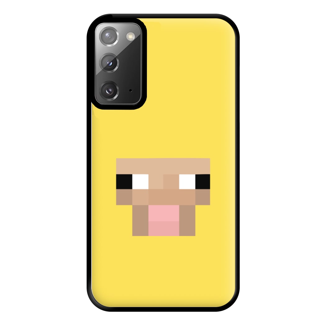 Yellow Sheep Phone Case for Galaxy Note 20 Ultra