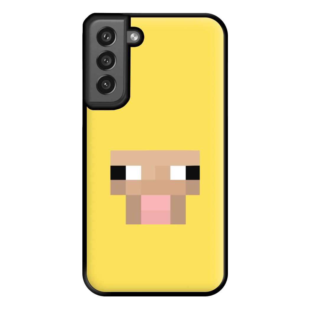 Yellow Sheep Phone Case for Galaxy S21FE