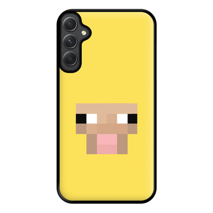 Yellow Sheep Phone Case for Galaxy A34