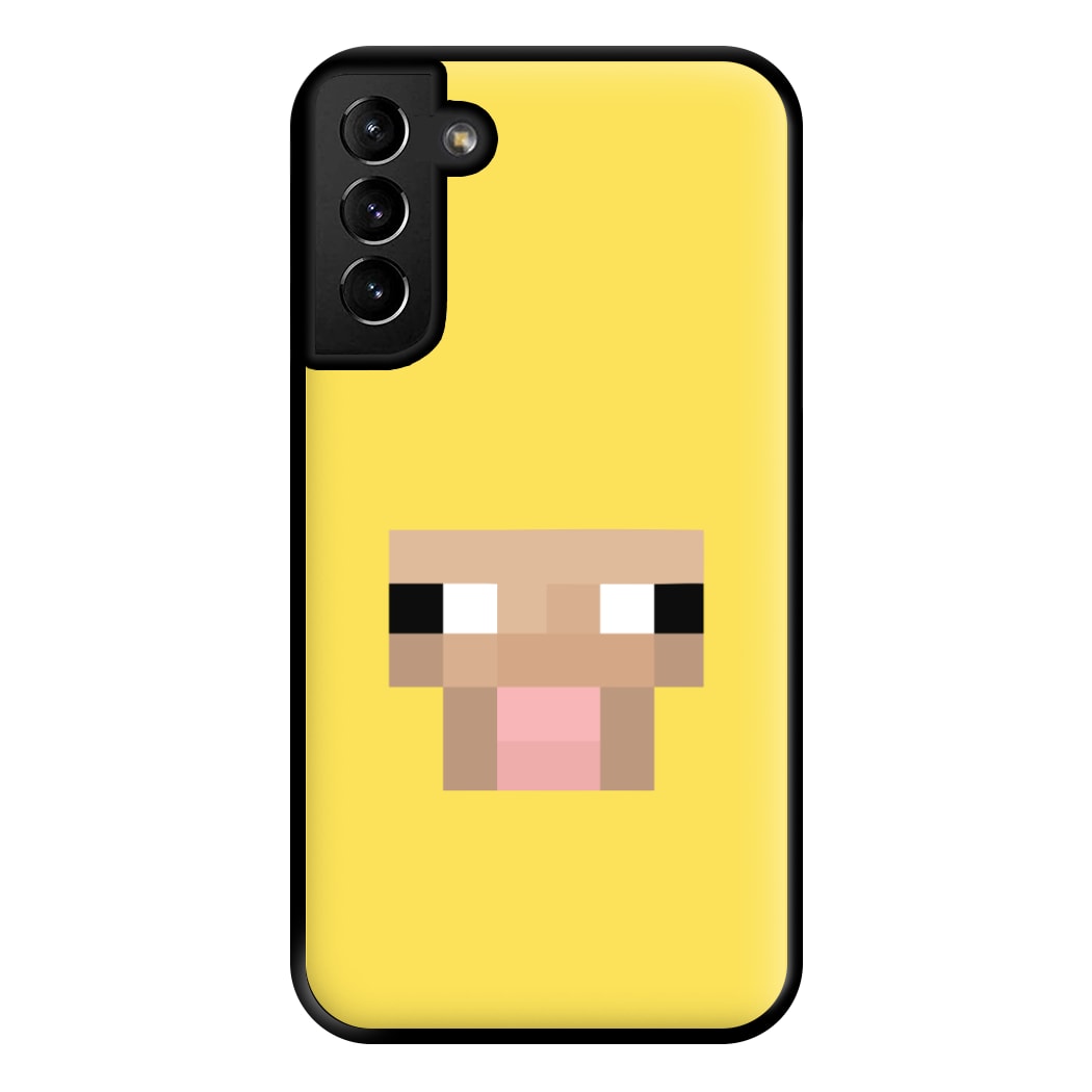 Yellow Sheep Phone Case for Galaxy S21 Plus