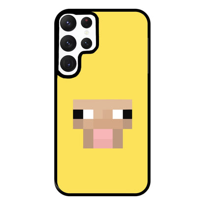 Yellow Sheep Phone Case for Galaxy S22 Ultra