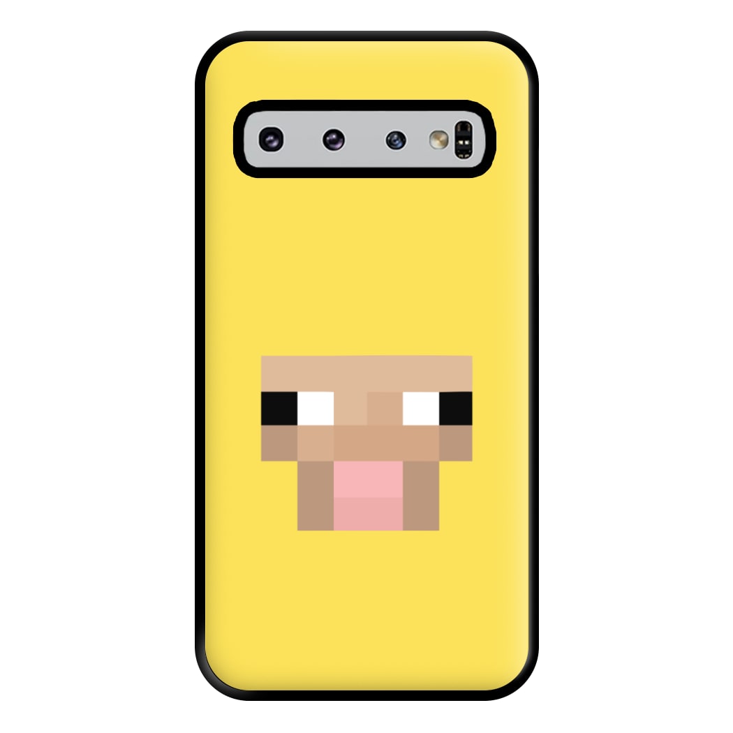 Yellow Sheep Phone Case for Galaxy S10 Plus