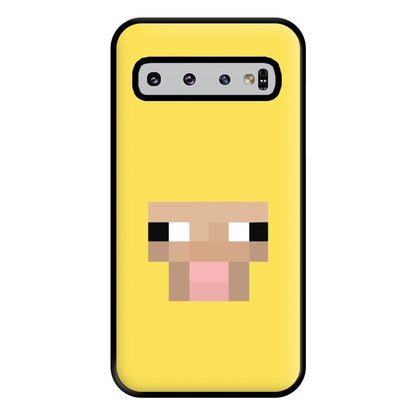 Yellow Sheep Phone Case for Galaxy S10 Plus