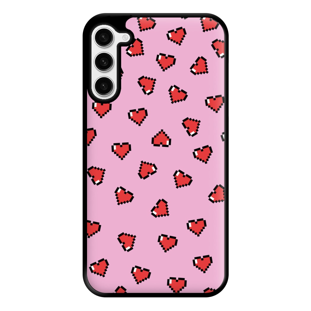 Health Pattern Phone Case for Galaxy S23 Plus