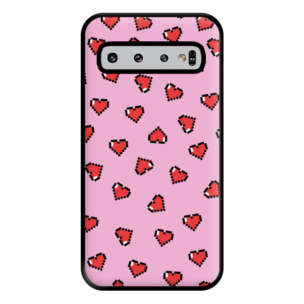 Health Pattern Phone Case for Galaxy S10 Plus